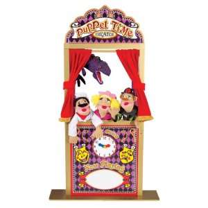  Cowgirl Puppet with Deluxe Puppet Theater Toys & Games