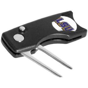    LSU Spring Action Divot Tool w/ Ball Marker