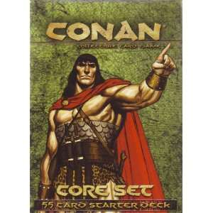    Conan Collectible Card Game Starter Deck (Green) Toys & Games