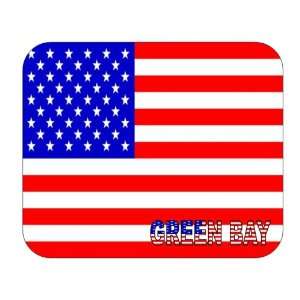  US Flag   Green Bay, Wisconsin (WI) Mouse Pad Everything 