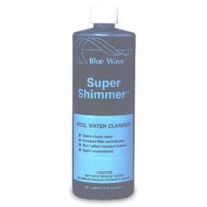  Blue Wave Super Shimmer Clarifier   4 x 1 Qt Bottles 