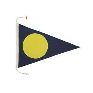 Signal Pennant #2   Nautical Wall Signs   Nautical Decor Solid Brass 