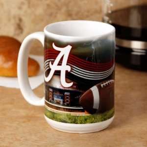  NCAA Alabama Crimson Tide 15oz. Stadium Series Ceramic Mug 