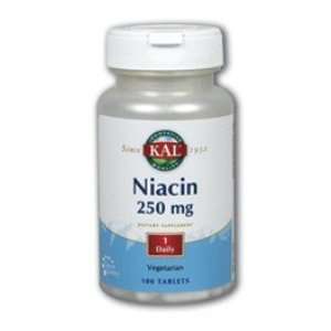  Niacin 100 Tabs, 250 mg   KAL