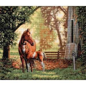  Dimensions Needlecrafts Counted Cross Stitch, Mare And 