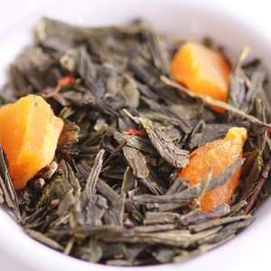 Ovation Teas   Mango Green Tea teabags  Grocery & Gourmet 