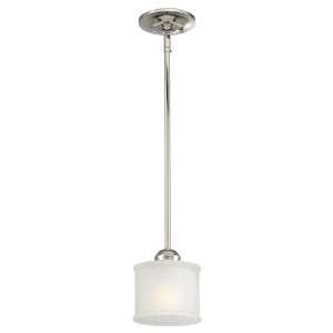 1730 Series Collection 1 Light 5ö Polished Nickel Mini Pendant with 