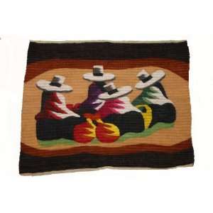  The Gossips Las Chismosas Shepherd Women motif Hand made 