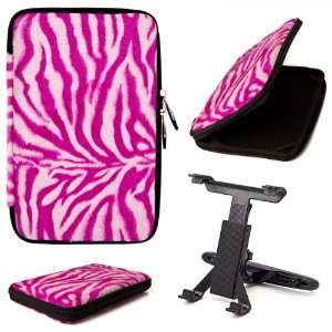  Case with Faux Fur Exterior for T Mobile HTC Flyer 7 inch Android Wi 