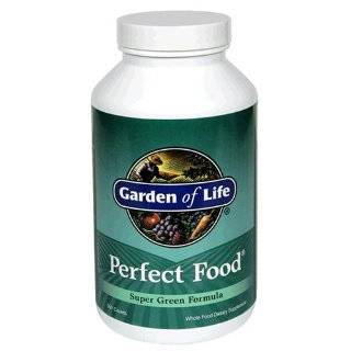 Garden of Life Perfect Food Super Green Formula, Caplets, 300 Count 