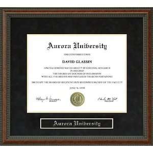 Aurora University (AU) Diploma Frame 