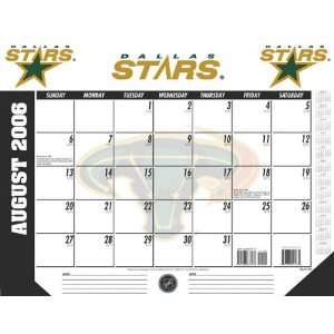 Dallas Stars 22x17 Academic Desk Calendar 2006 07  Sports 