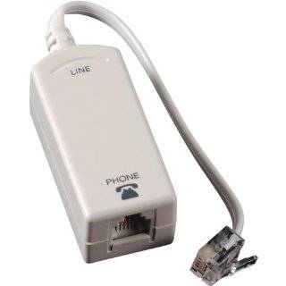  HDE ADSL RJ11 Splitter/Filter for Phone & Modem Lines 