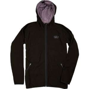  686 Alliance Full Zip Hooded Sweatshirt   Mens Black, L 