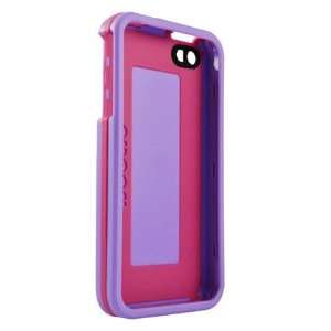  AGF Beetle Case for iPhone 4, Lilac/Magenta Cell Phones 