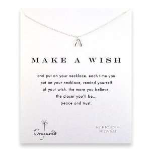  Dogeared Jewelry Make a Wish Reminder Necklace Sterling 