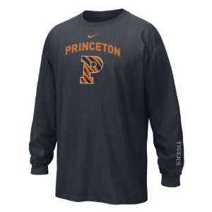  Princeton Tigers Nike Classic Logo Long Sleeve Tee Sports 
