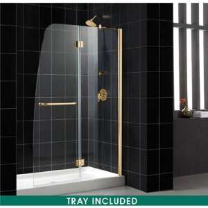  DreamLine Hinge Shower Door Aqua SHTRDR 34600 31 CH. 34x60 