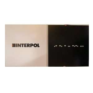  Interpol 2 Sided Poster Antics Morse Code 