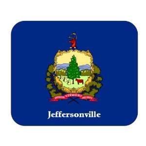  US State Flag   Jeffersonville, Vermont (VT) Mouse Pad 