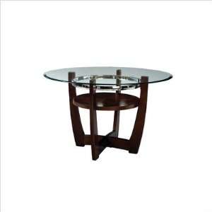  Bundle 31 Apollo Round Dining Table in Deep Brown Cherry 