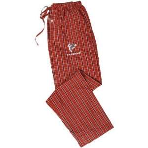  Atlanta Falcons Red Plaid Pajama Pants