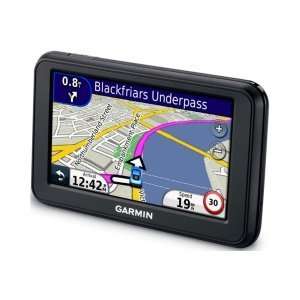 Garmin Nuvi 40 GPS Satnav 4.3 inch touchscreen UK+Ireland maps   Note 