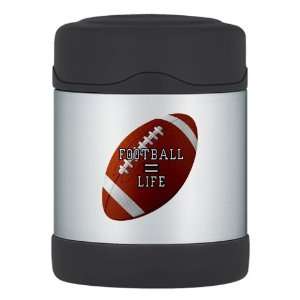  Thermos Food Jar Football Equals Life 