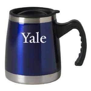  Yale University   16 ounce Squat Travel Mug Tumbler   Navy 