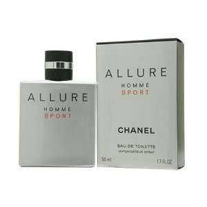  Chanel Allure Homme Sport 3.4 eau de toilette Beauty