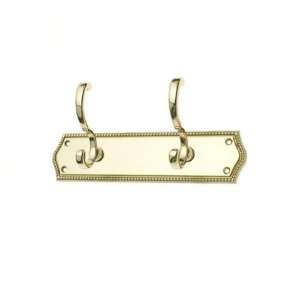     Roped Double Rail Hook(Jvj21612) Solid Brass