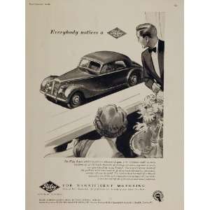  1953 Print Ad Riley British Vintage Car Automobile 