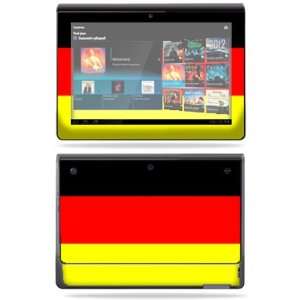   Vinyl Skin Decal Cover for Sony Tablet S German Flag Electronics