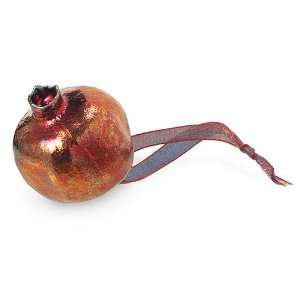 Antique Copper Pomegranate Ornament 