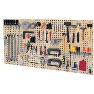 Kennedy 50004 4 Panel Kit W/60 PC Tool Holder Set. Tan. Organize your 