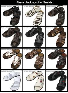 Trend Black Stylish Slide Mens Sandals Shoes  