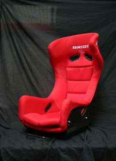 ONE PAIR (2) BRIDE MAXIS LOW MAX RED RACING SEATS  