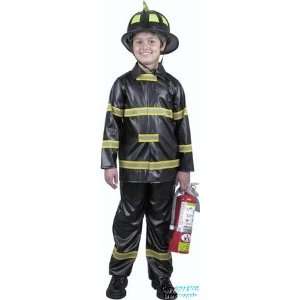  Childrens Fireman Halloween Costume (X Small 4 6) Toys & Games