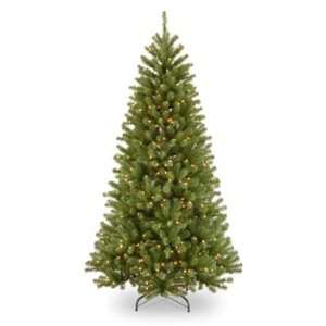   Pine Hinged Christmas Tree; 400 Clear Lights UL