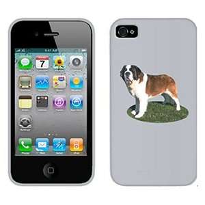  Saint Bernard on AT&T iPhone 4 Case by Coveroo  