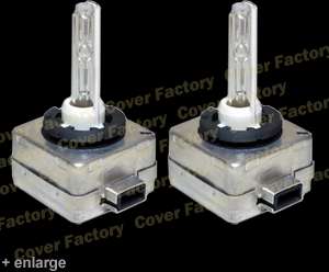 10000k Bulbs HID Xenon Low Beam Headlight Pair 2 Bulb D1S D1R D1C 