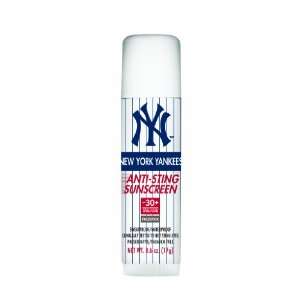 MLB New York Yankees No Sting Sunscreen Facestick SPF 30+, 0.6 Ounce 