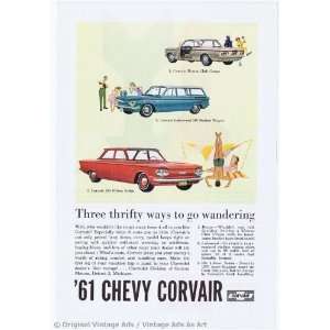  1961 Chevrolet Corvair Monza Club, Lakewood Wagon & 500 4 