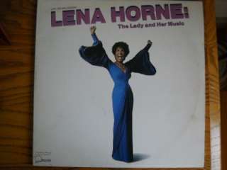 LENA HORNE The Lady And Her Music 2 LPS Album Excellent  