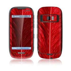 Nokia C7 Skin   Red Feather