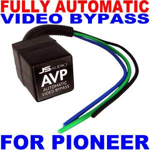 Pioneer DVD/Video Bypass AVH P6600DVD AVH P6800DVD  