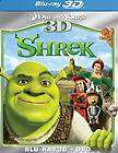 Shrek (Blu ray/DVD, 2011, 2 Disc Set, 3D)