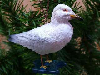 New Seagull Beach Bird Watching Christmas Ornament  