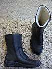 RIEKER black boot w/faux shearling boot w/ side zipper sz 39 (size 8 
