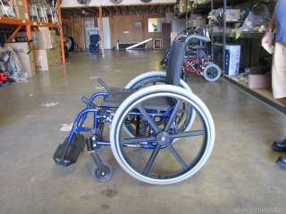   Q2 Manual Folding Wheelchair with One Arm Drive   DEALER DEMO  
